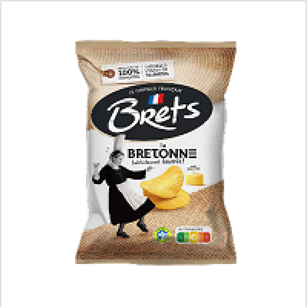 Brets - Salzbutter - Kartoffelchips - Chips - Bretagne